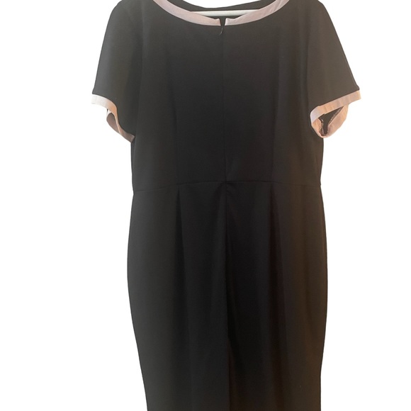 Tatyana vintage style,black and white   3 XL comfy dress - Picture 5 of 5